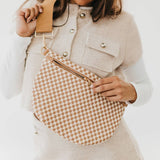 Westlyn Woven Bum Bag *NEW COLORS ADDED*: Brown