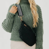 Westlyn Woven Bum Bag *NEW COLORS ADDED*: Brown