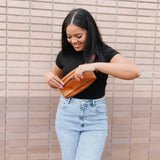 Whitley Waist Crossbody Bag: Brown