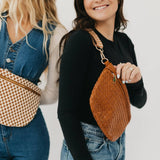 Westlyn Woven Bum Bag *NEW COLORS ADDED*: Brown