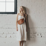 Woven Westlyn Bum Bag: Gray