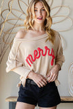 LONG SLEEVE LOOSE FIT TOP PLUS SIZE: HUNTER GREEN / 3X