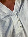 Roll up sleeve button down top