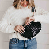 Woven Westlyn Bum Bag: Gray