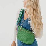 Westlyn Woven Bum Bag *NEW COLORS ADDED*: Brown