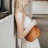 Woven Westlyn Bum Bag: Gray