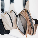 Tuscany Sling Bag: Black