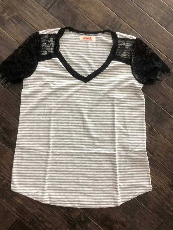 Lace Detail Tee