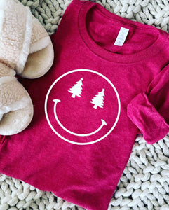Christmas Tree smiley top
