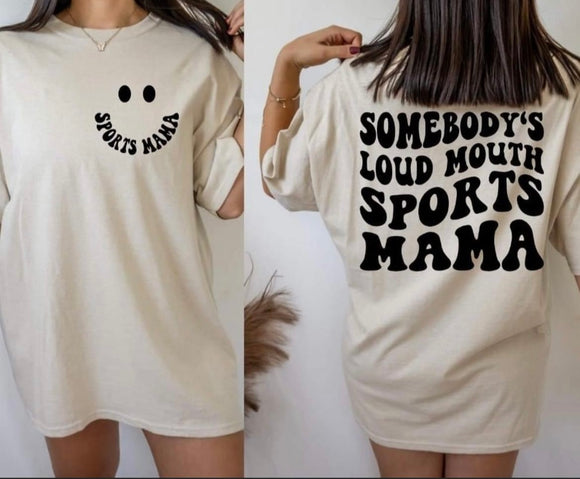Loud mouth tee