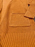 Waffle knit Cardi