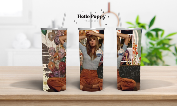 Taylor Swift 20 oz Stainless Tumbler - Anti Hero