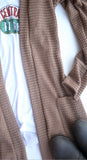 Waffle knit Cardi