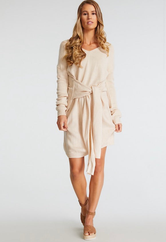 Tie me up sweater dress