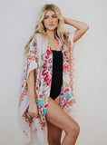 Vanessa floral kimono
