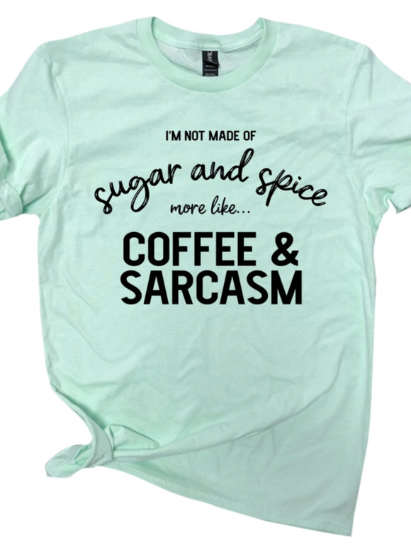 Coffee And Sarcasm Tee