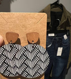 wood earrings