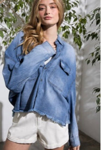 Dolman button up