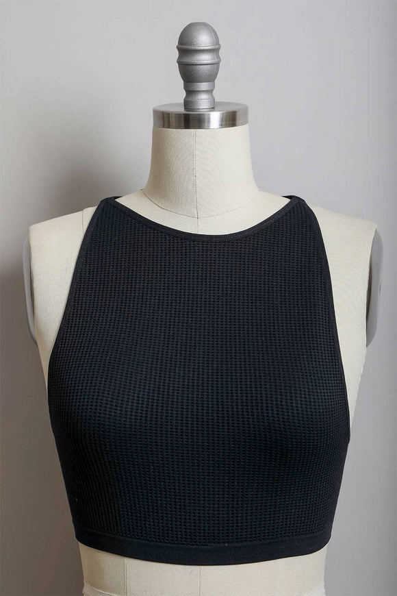 Waffle Crop Top