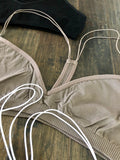 Thin strap seamless bralette
