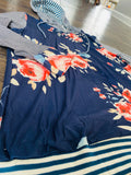 Floral hoodie