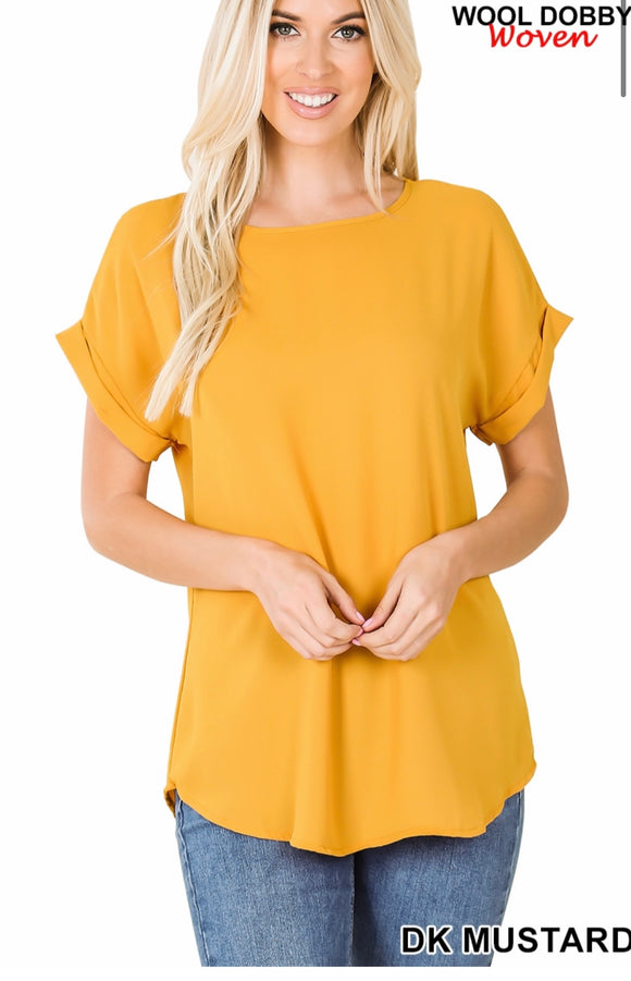 Wool Dobby Top