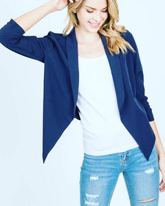 THINK LIGHTWEIGHT BLAZER WITH FITTED LOOK