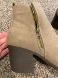 Zipper Ankle booties