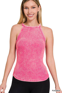 VINTAGE WASHED RIBBED CAMI