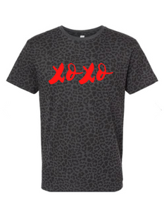 XOXO Valentine Leopard Tee